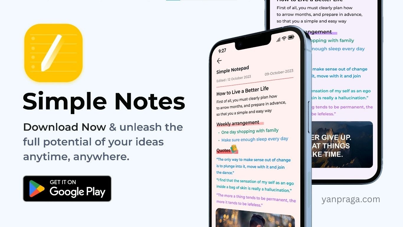 Simplenote app
