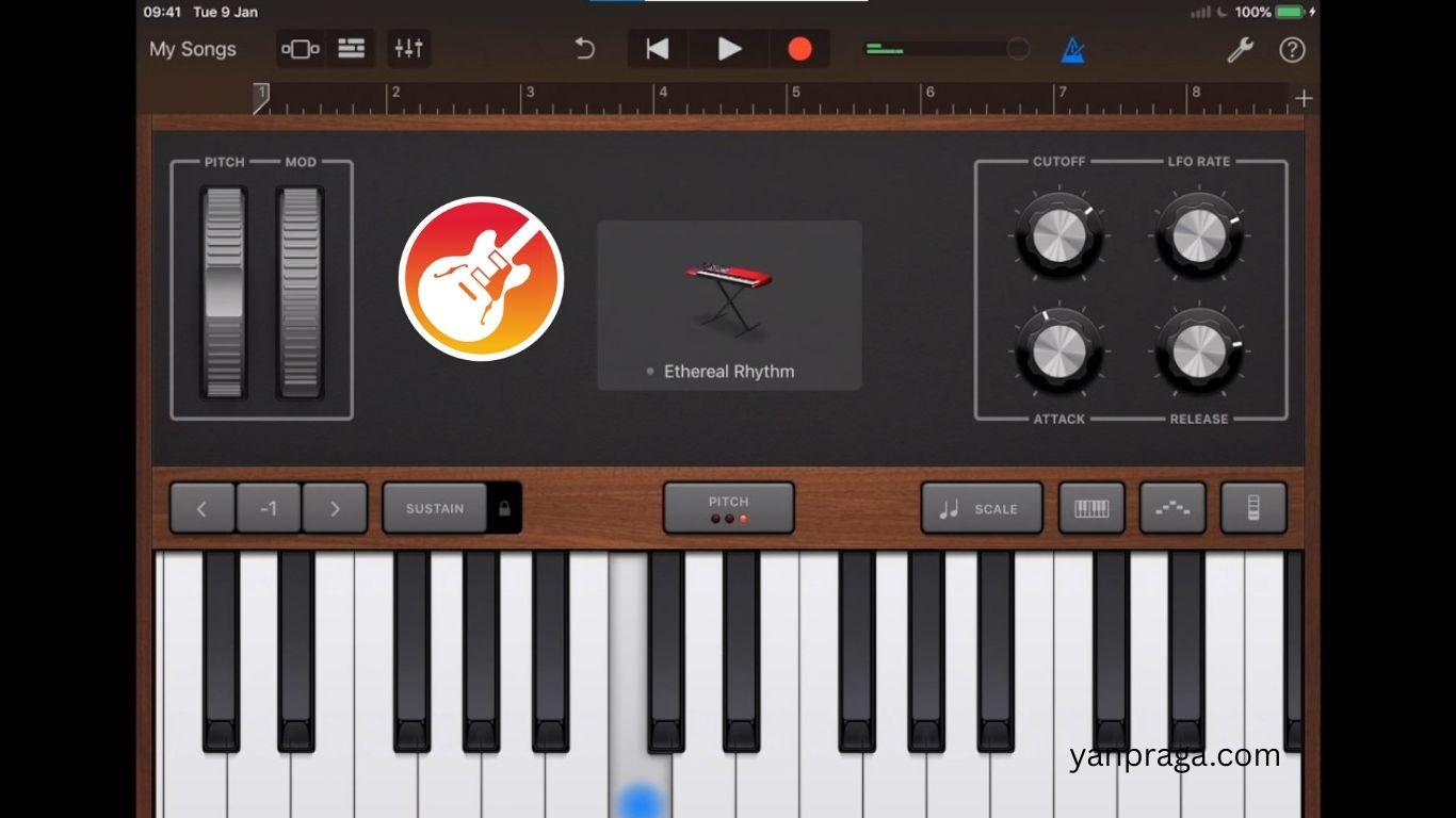 Audio editing Apps garageband 